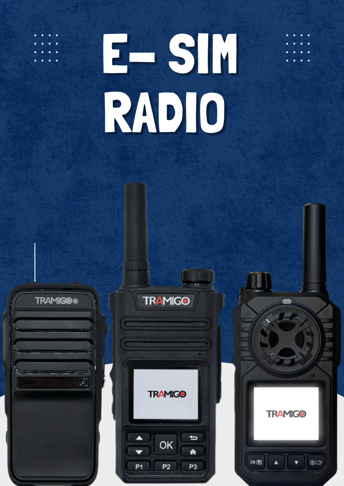 PTT Radios - E-sim & Multi-network