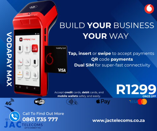 Vodacom - Credit Card Machine - Vodapay