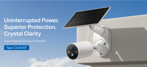 Tapo Solar Powered C425 KIT
