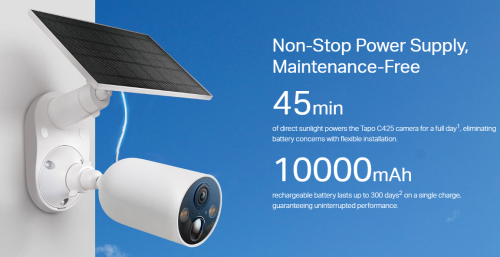 Tapo Solar Powered C425 KIT