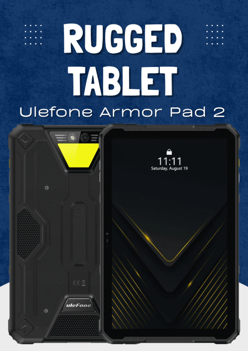 Rugged Ulefone Tablet Armor Pad 2 
