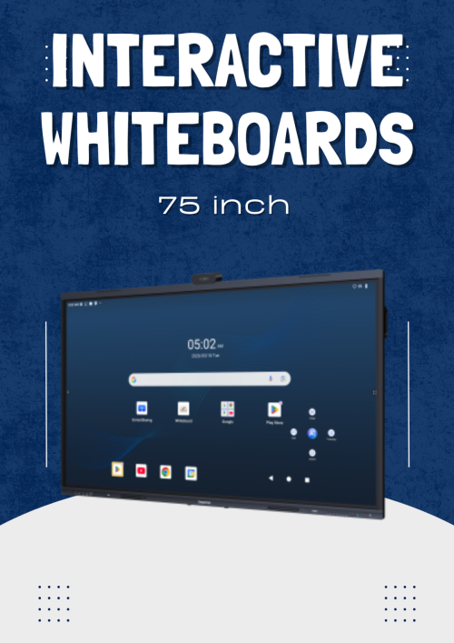 Smart Interactive Whiteboard - 75 Inch