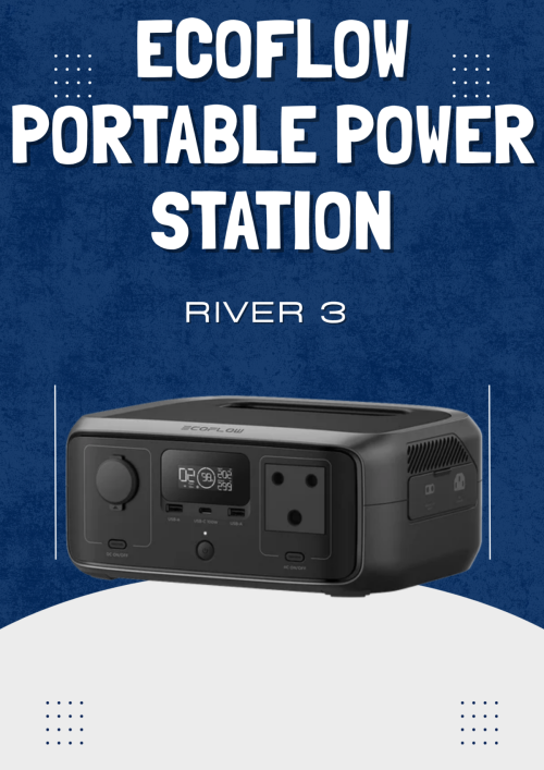 EcoFlow RIVER 3 Portable Power Station